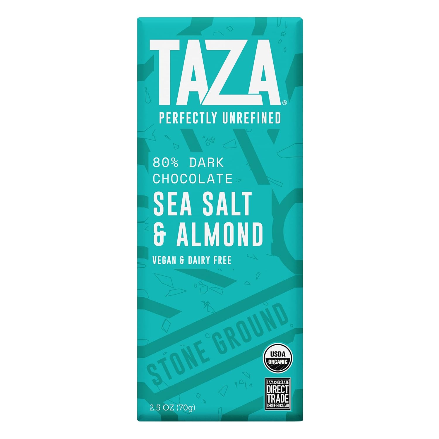 Taza Chocolate, 95% Wicked Dark Amaze Bar, 2.5 oz bars, case of 10