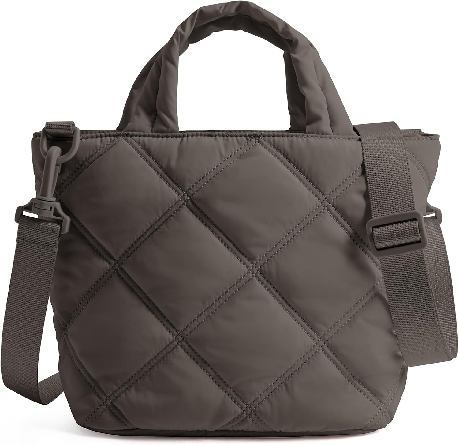 BAGSMART Crossbody Bags for Women, Lightweight Purses for Women, Quilted Puffer Tote Handbags for Daily Use,Shop,Travel