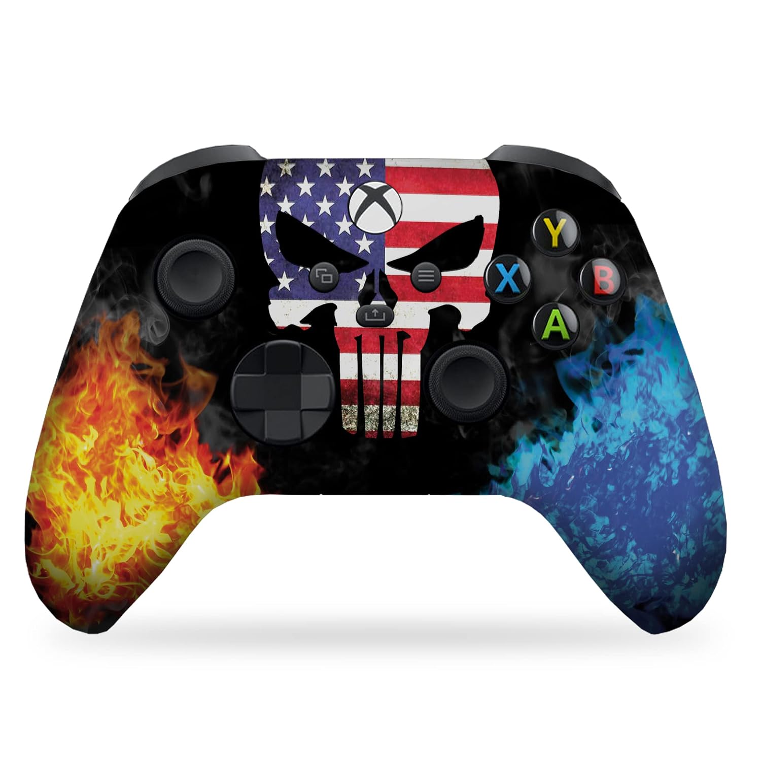 DreamController Green Weed Grass Custom X-box Controller Wireless compatible with X-box One/Series X/S Proudly Customized in USA with Permanent