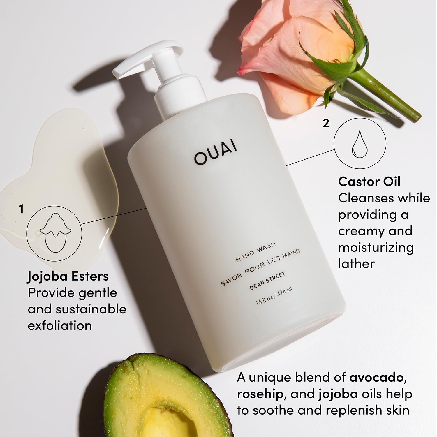 OUAI Hand Wash Full Size - Dean Street (16 Fl Oz)