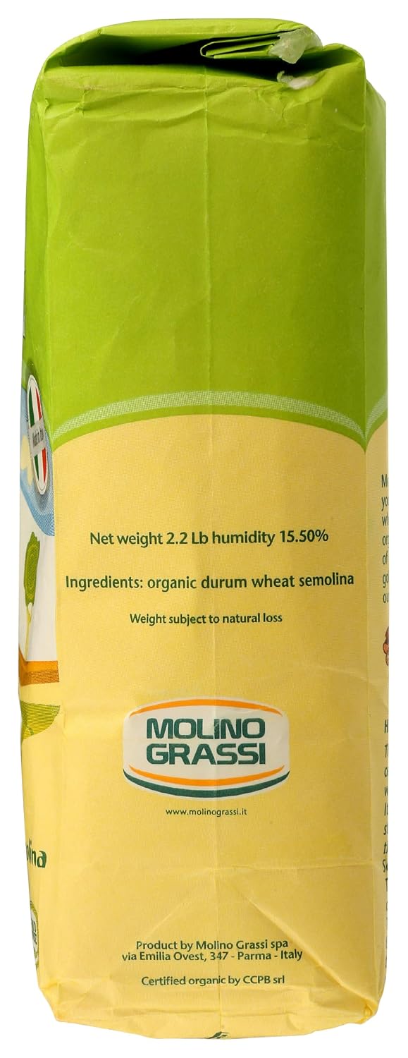 Molino Grassi, Flour Semolina, 35.2 Ounce