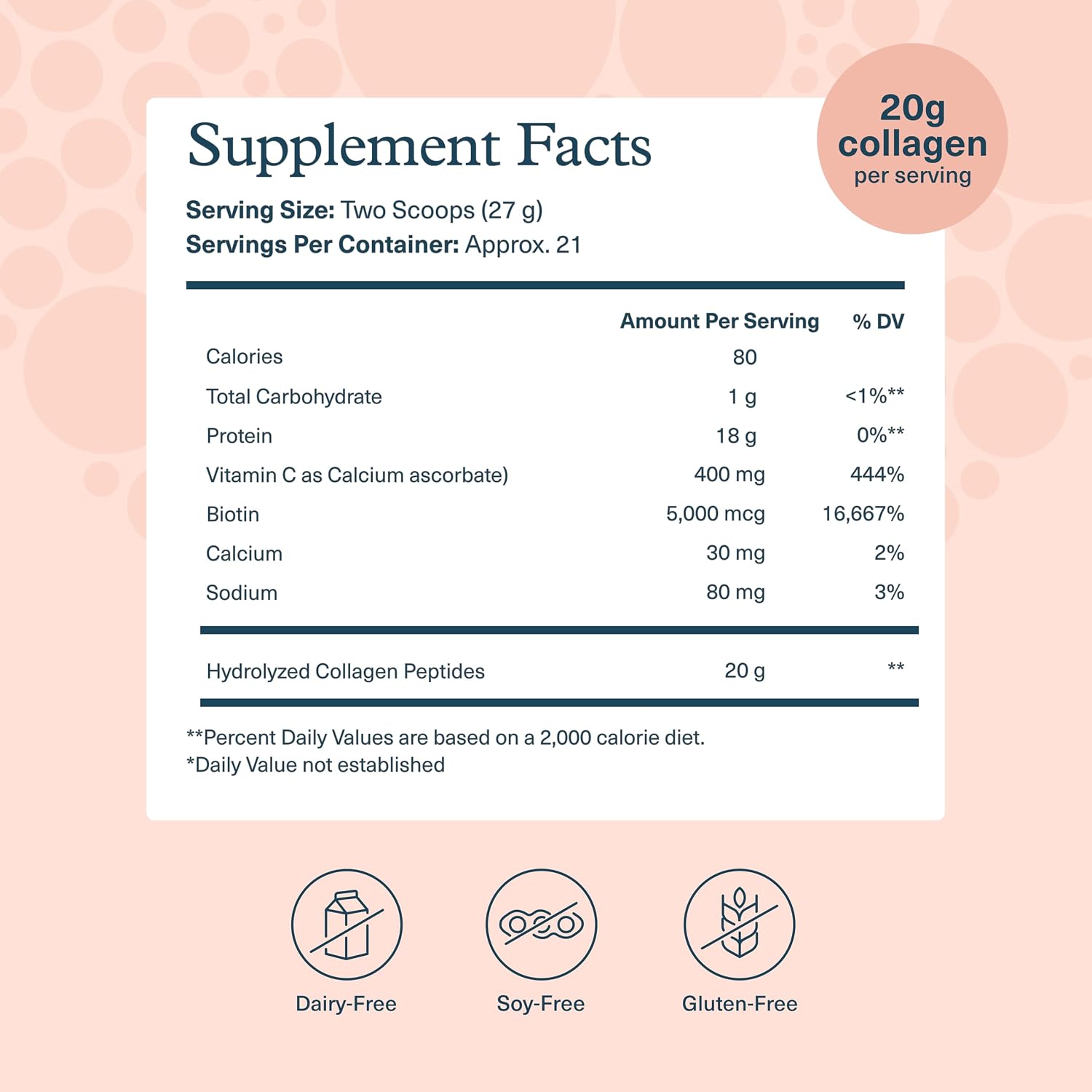 Youtheory Collagen Powder, 20g, Unflavored, 10 oz, 12-Day Supply