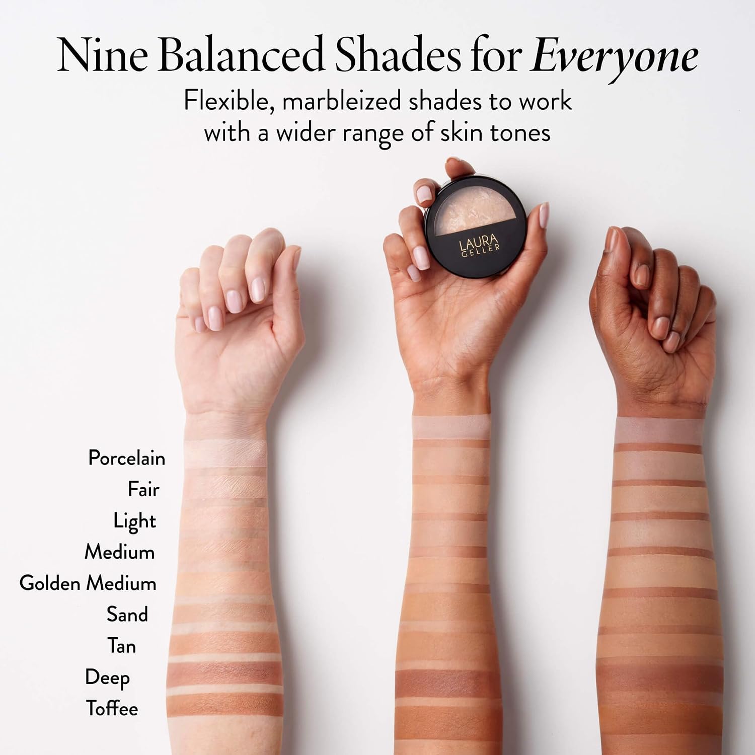 LAURA GELLER Baked Balance-n-Brighten Powder Foundation – Fair
