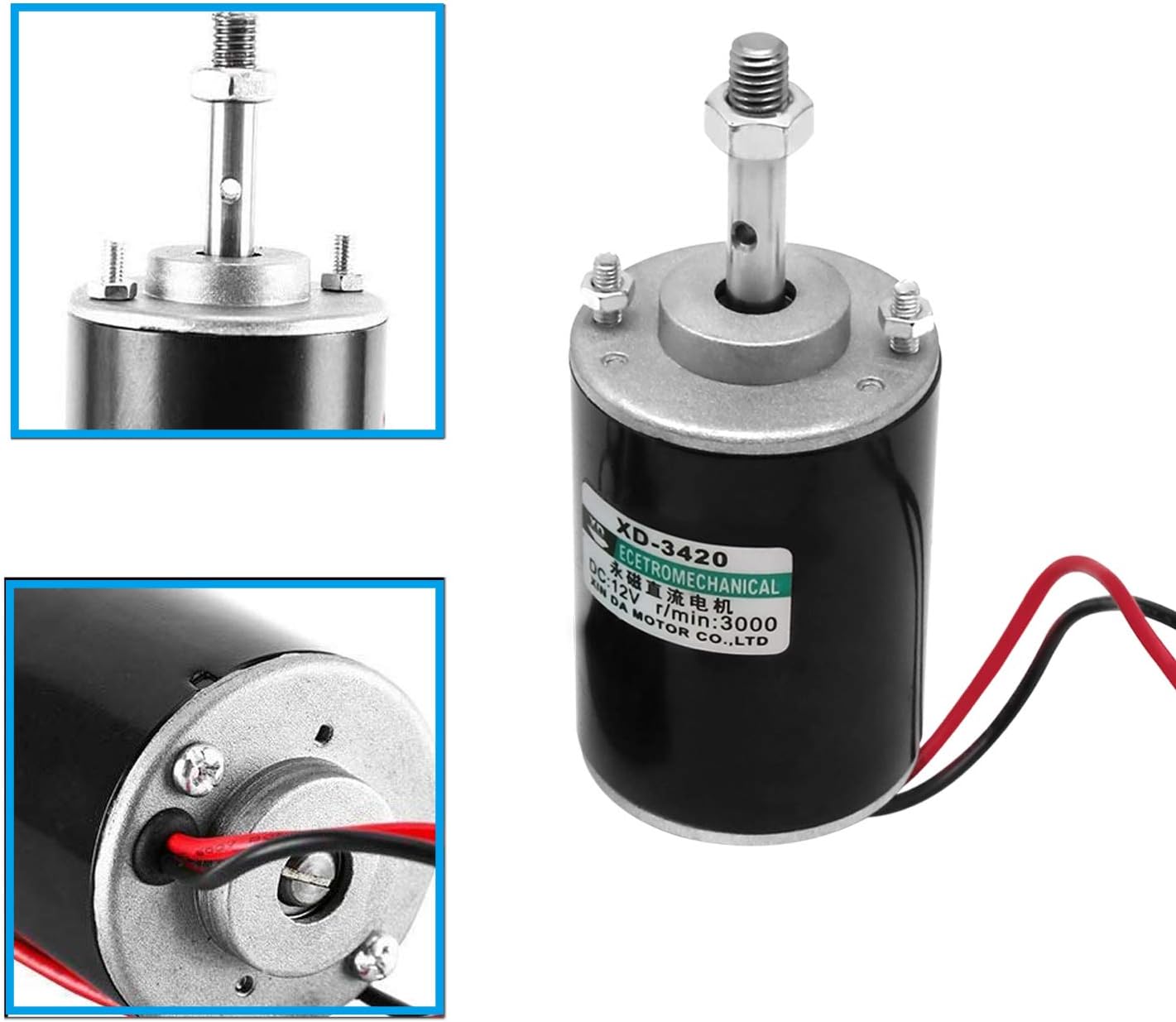12V 30W Permanent Magnet DC Motor