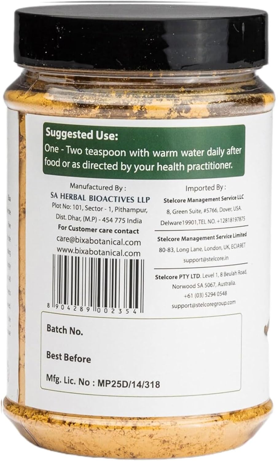 bixa BOTANICAL Bilva Fruit Powder, Aegle Marmelos, 200 Grams, 7 OZ | Gentle Digestive Support & Gut Cleanse, Ayurvedic Herbal Supplement, Gluten Free