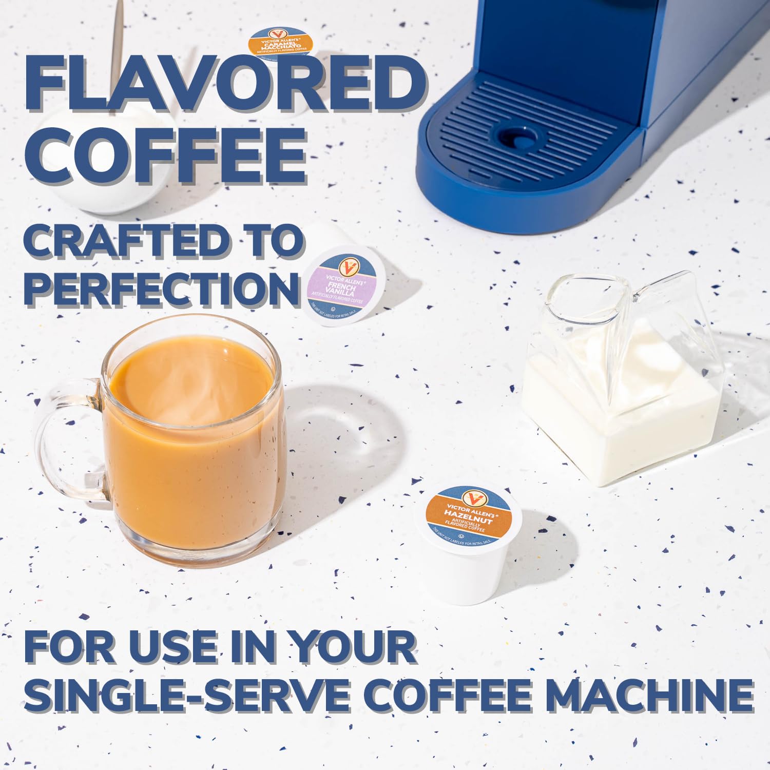 Flavored & Unflavored Coffee Variety Pack for K-Cup® Keurig 2.0® Brewers, 96 Count Victor Allen’s Coffee® Single Serve Coffee Pods
