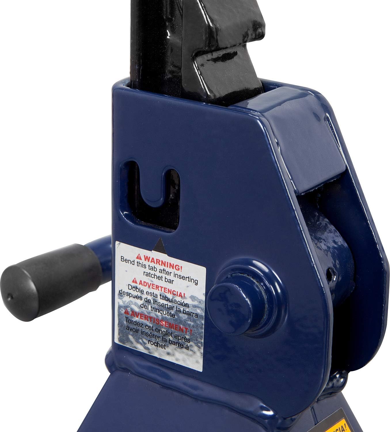 TCE TCET825051 Torin Hydraulic Low Profile Trolley Service/Floor Jack with Single Piston Quick Lift Pump, 2.5 Ton (5,000 lb) Capacity, Blue