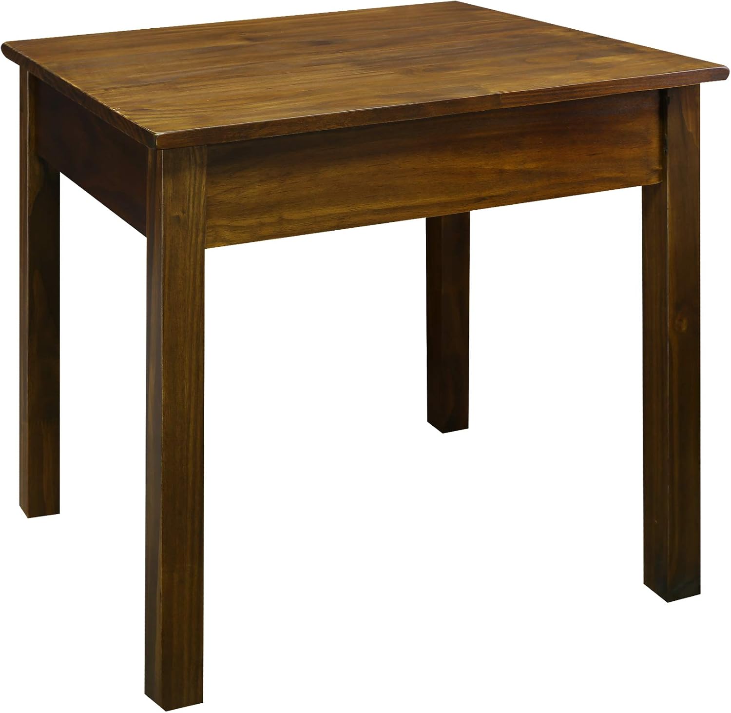 Casual Home 615-15 Kennedy End Table with Concealed Drawer, Concealment Furniture, Warm Brown