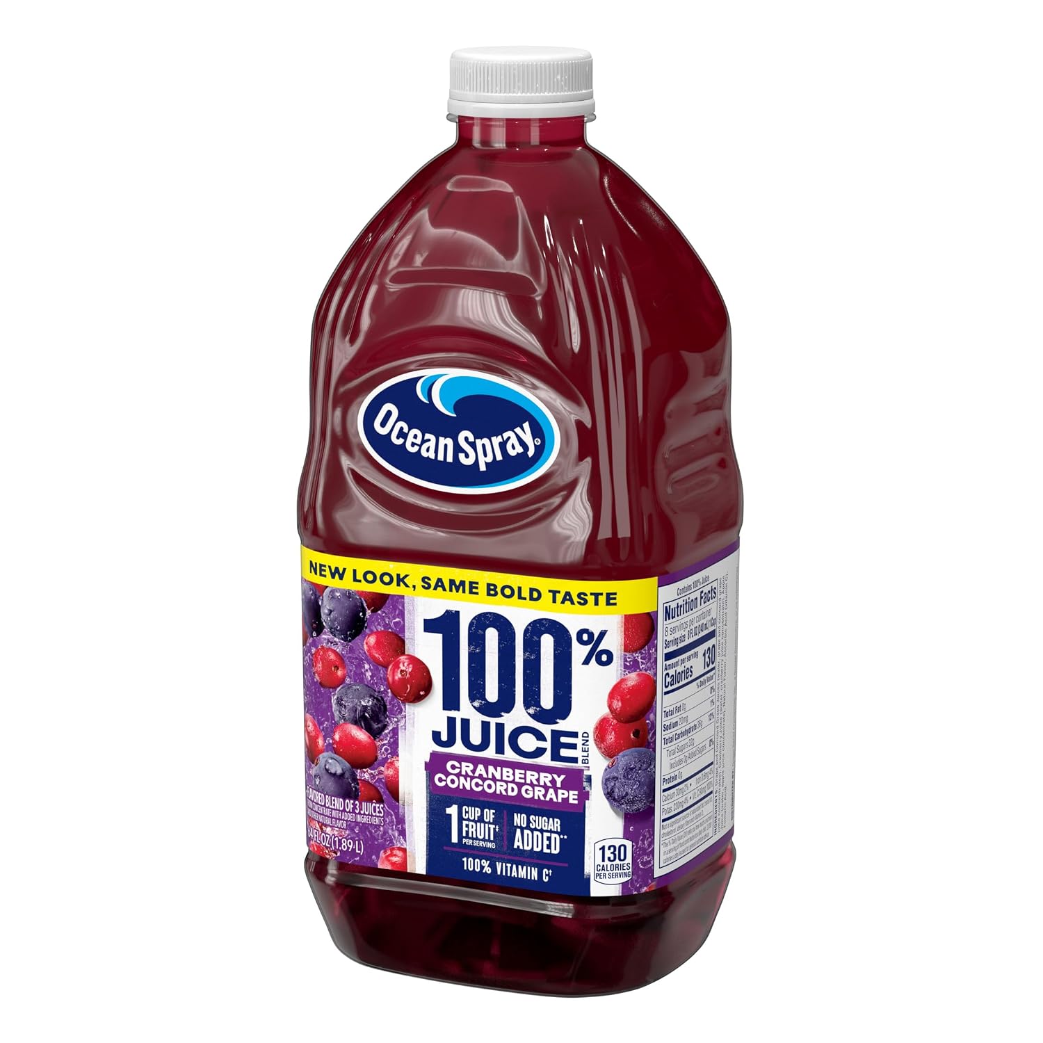 Ocean Spray 100% Juice, Ruby Red Grapefruit, 60 Ounce Bottle (Packaging May Vary)