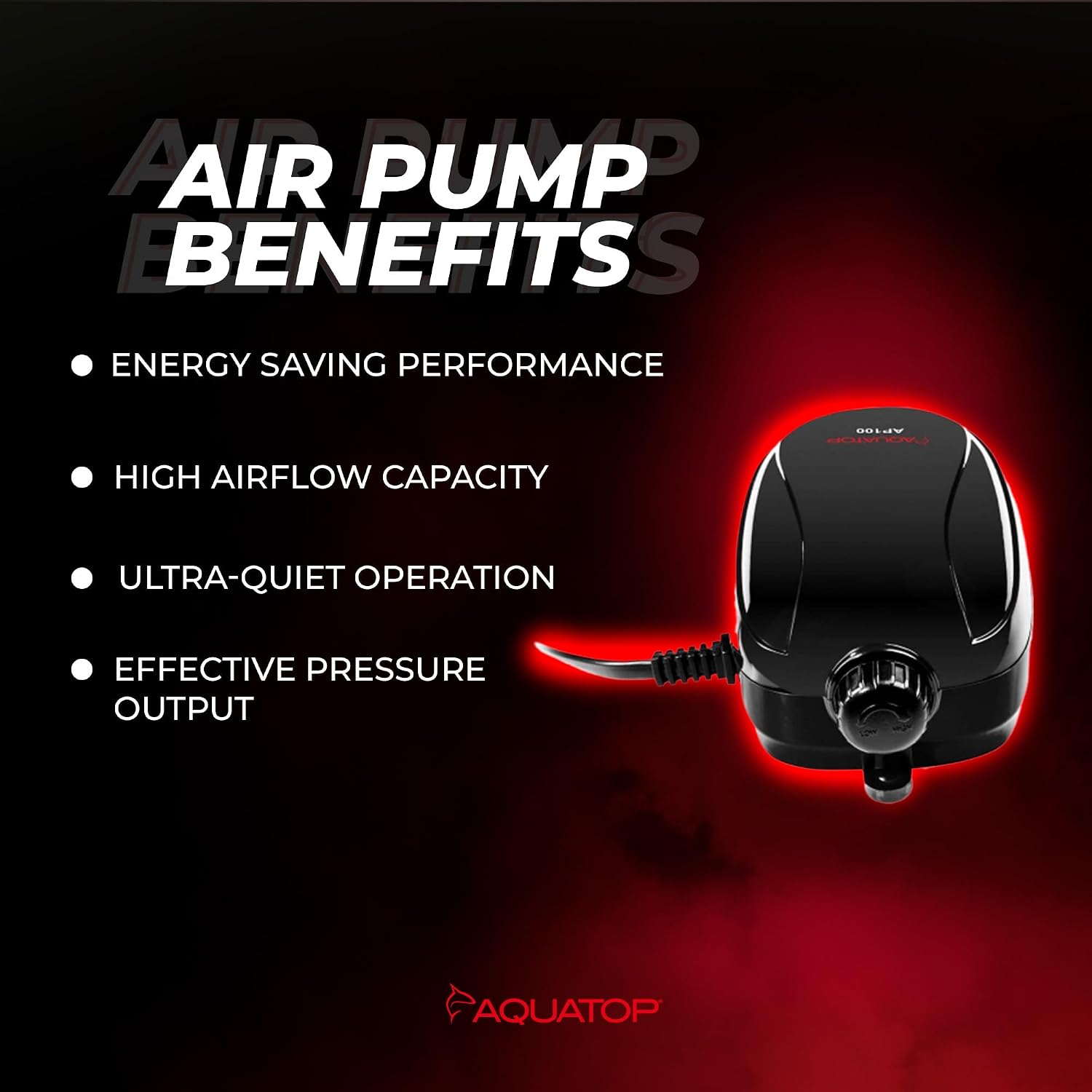 Aquatop Breza Aquarium Air Pump