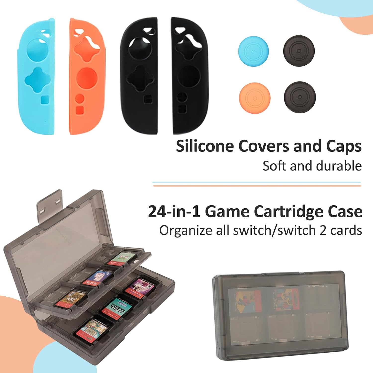 Switch Accessories - Family Bundle Accessories for Nintendo Switch