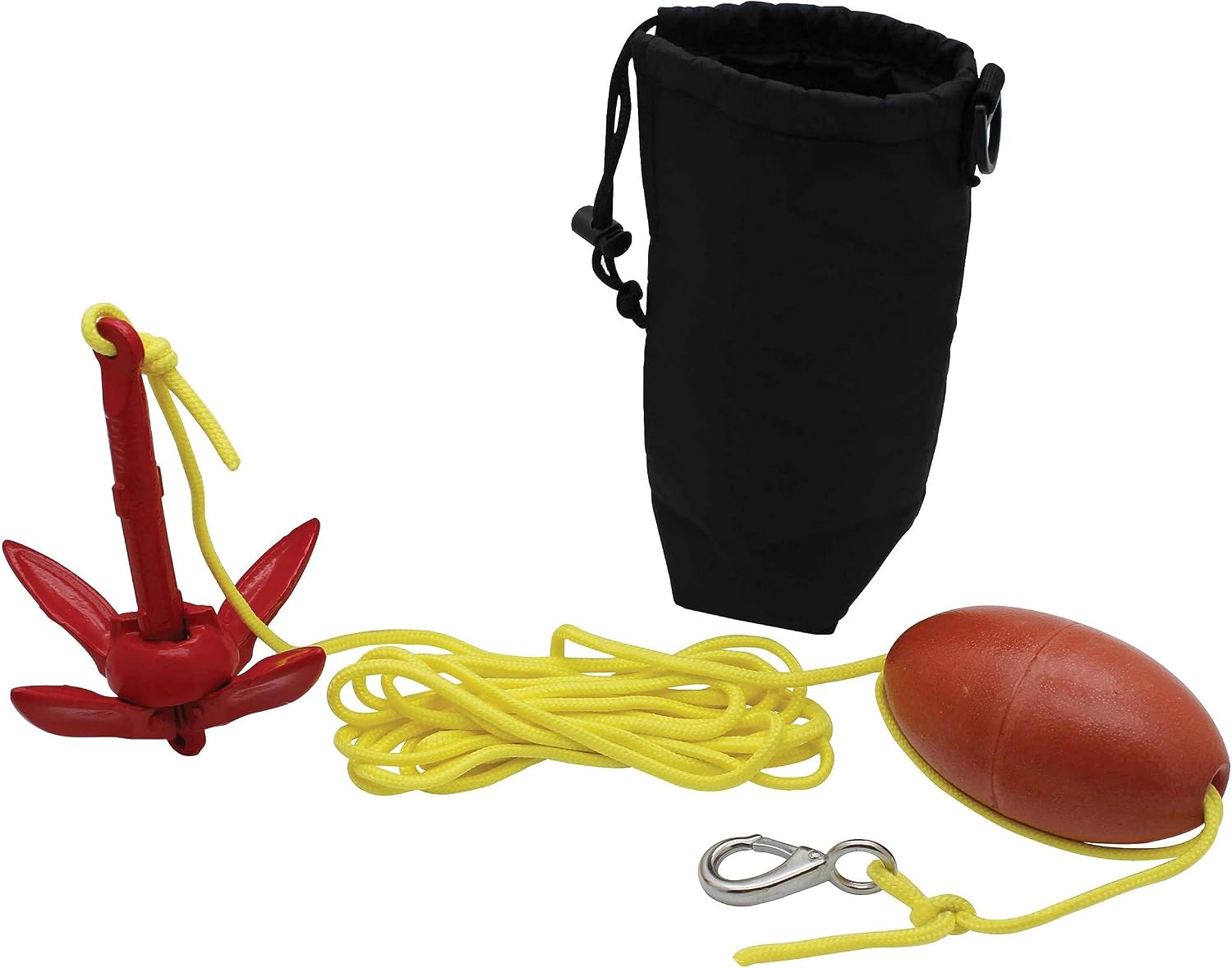 Extreme Max 3006.6782 BoatTector Complete Grapnel Anchor Kit for Paddleboard, SUP, Small Kayaks, Inflatables