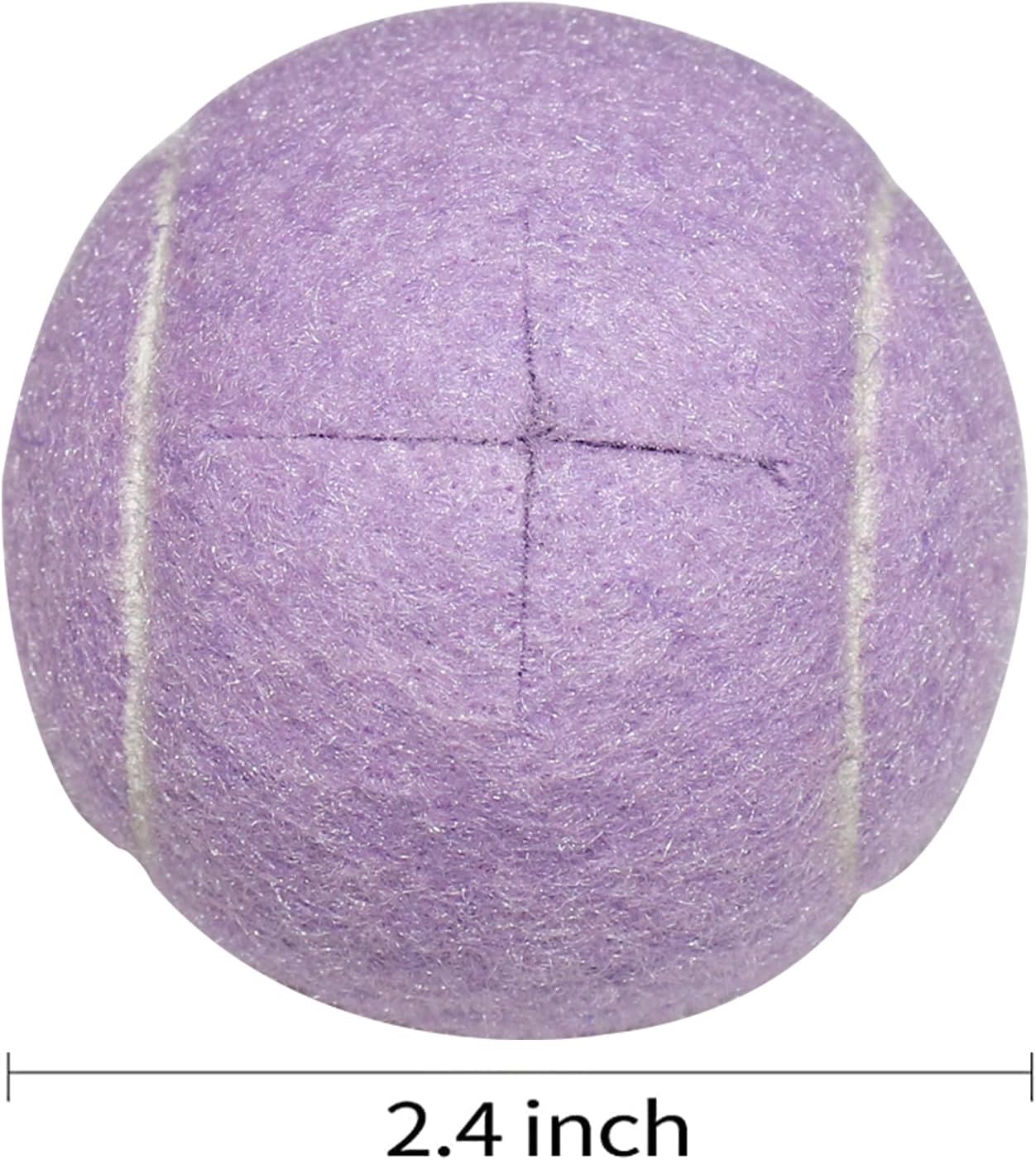 URBEST Walker Tennis Balls 4pcs Precut Heavy Duty Tennis Balls for Walkers