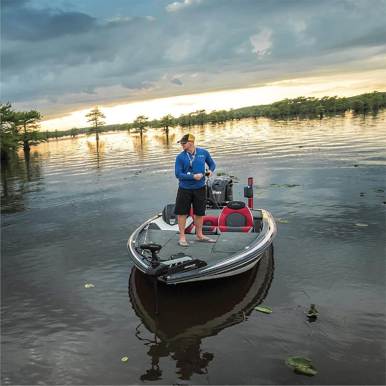 Minn Kota 1368881 Ultrex Freshwater Cable & Electric-Steer Bow-Mount Motor with MEGA Down Imaging, Digital Maximizer & i-Pilot Link GPS