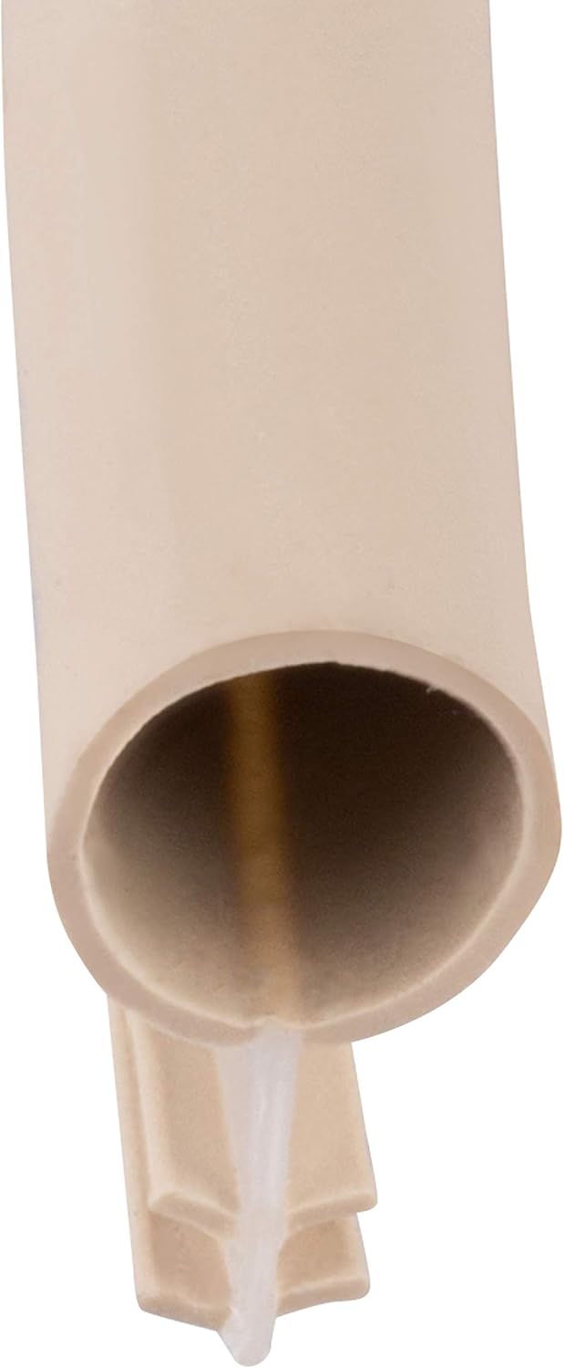 Window Weatherstrip Seal 5/16" Bulb Bubble Kerf Mount 4 Colors & 6 Length Options (500', White)