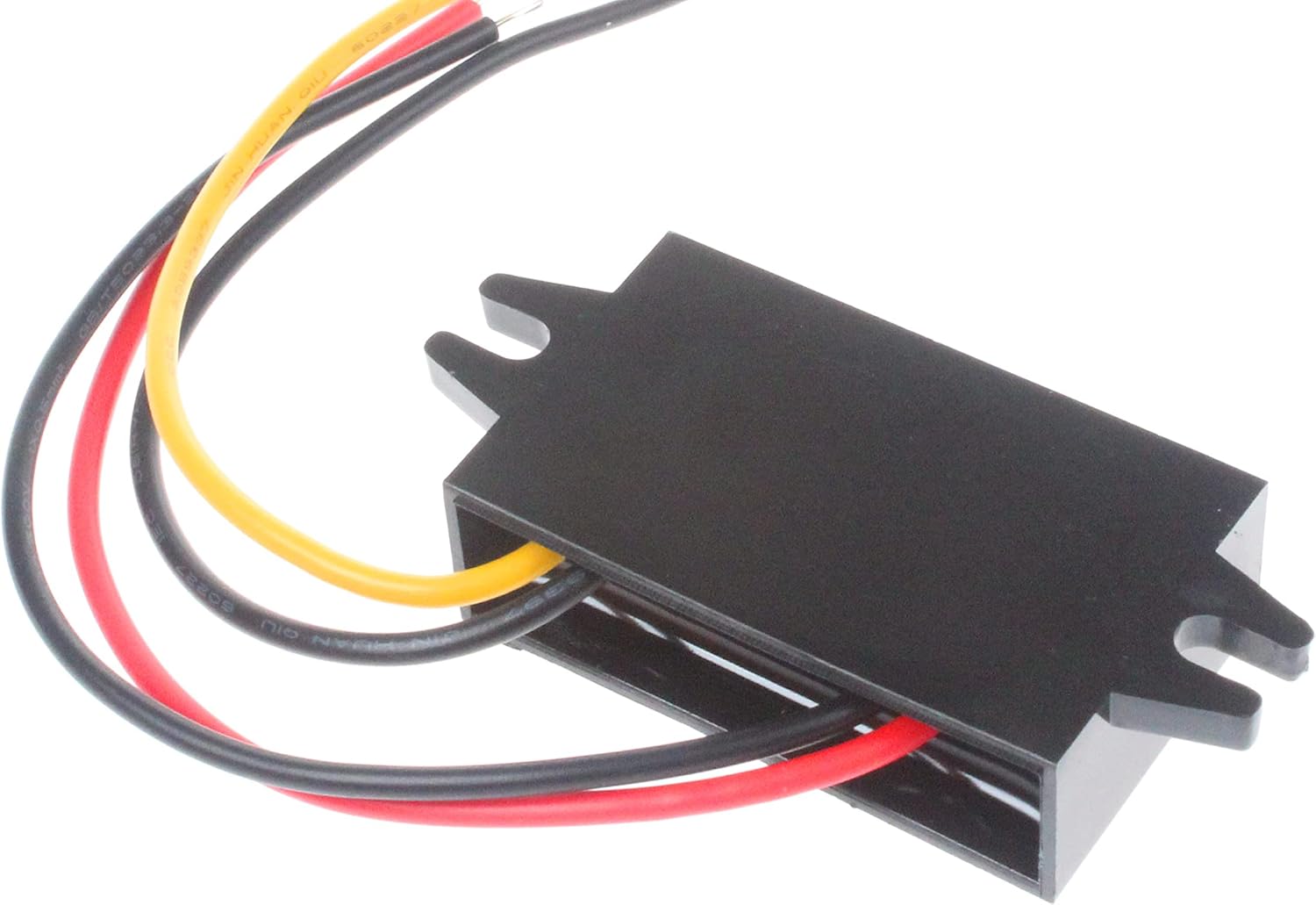 DC to DC 6V 2A 3A Converter Buck Module 12V 16V 6V-22V Buck to 6V 3A Max Power Converter IP67 Waterproof with Overcurrent Overheat Short-Circuit Undervoltage Protection (6V 3A, Black)