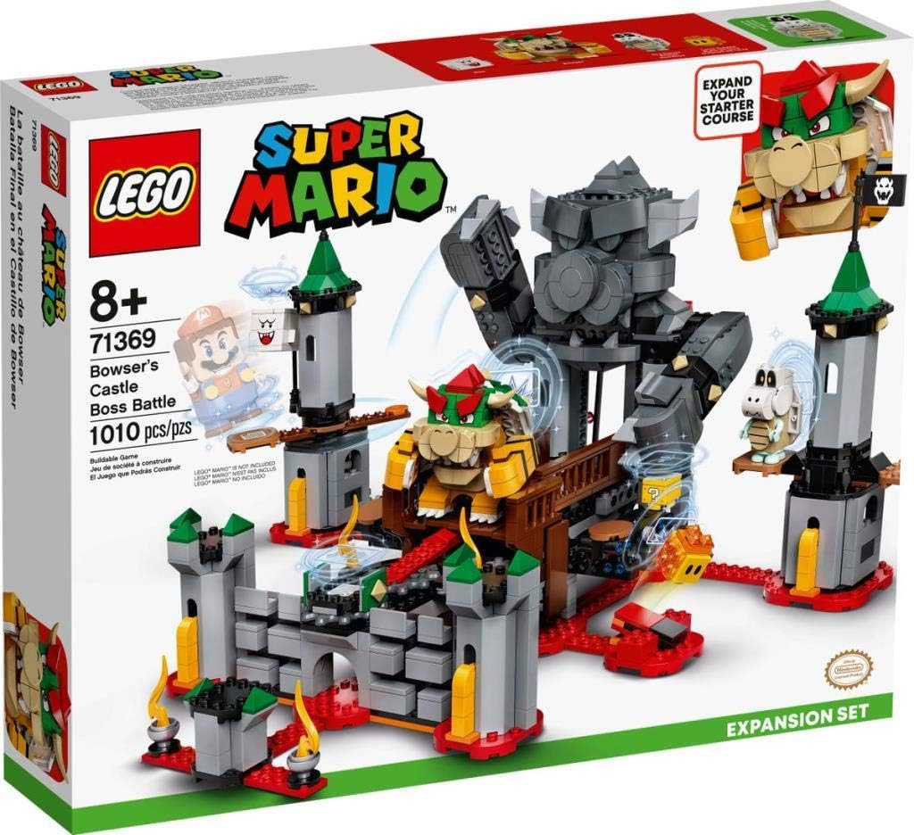 LEGO Super Mario Bowser’s Castle Boss Battle Expansion Set 71369 Building Kit