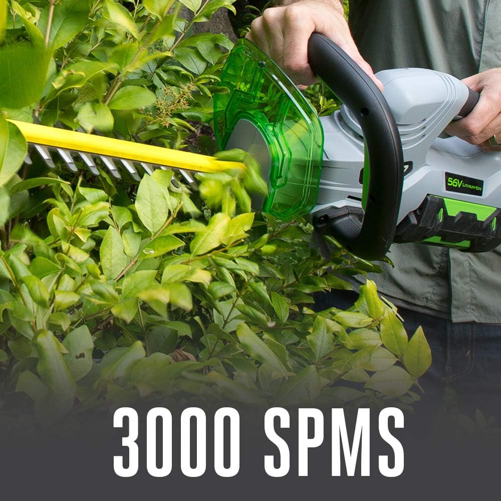 EGO Power+ HT2400 24-Inch 56-Volt Lithium-ion Cordless Hedge Trimmer - Battery and Charger Not Included Green