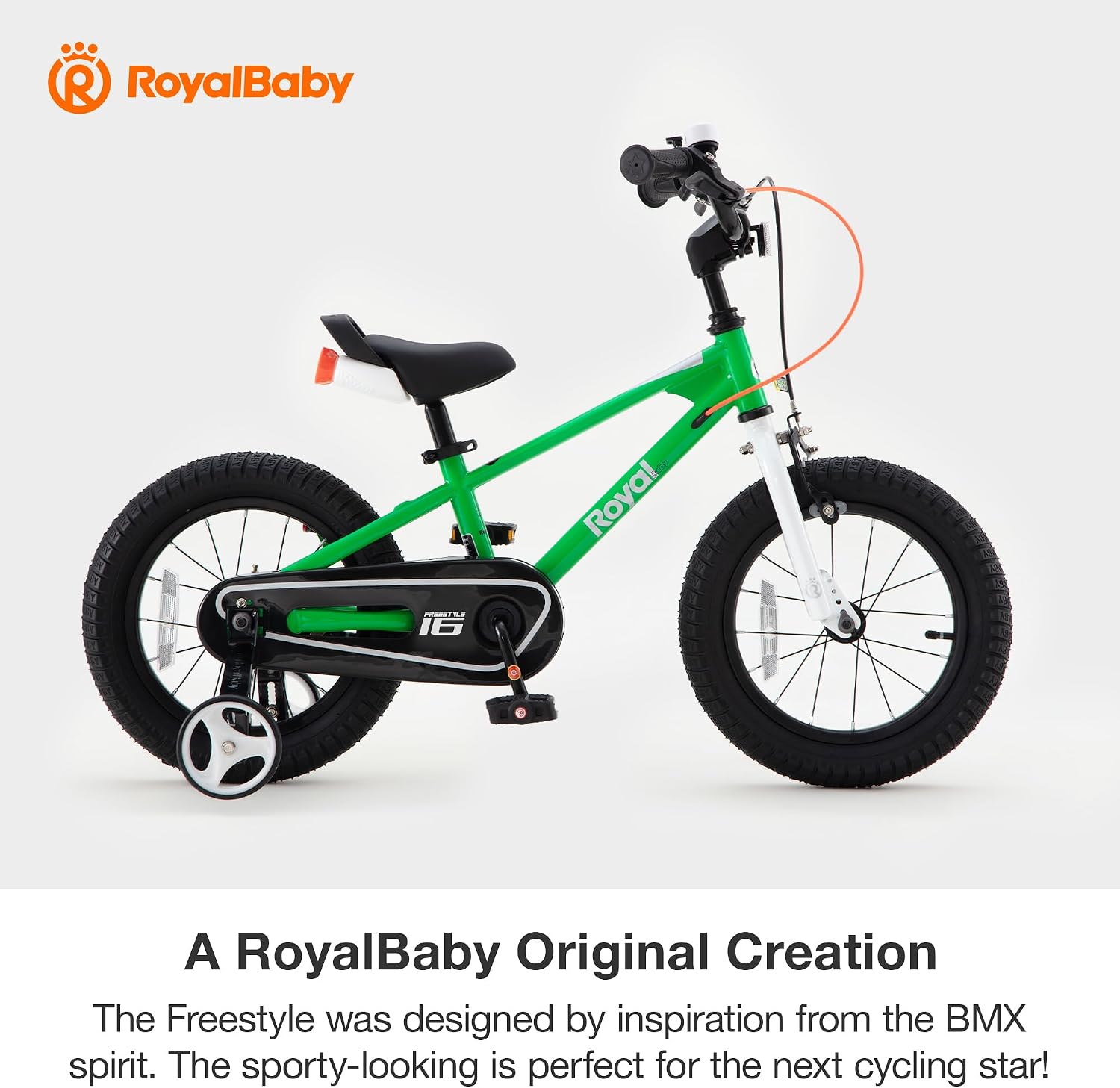 RoyalBaby Freestyle Kids Bike 12 14 16 18 20 Inch Bicycle for Boys Girls Ages 3-10 Years, Multiple Color Options