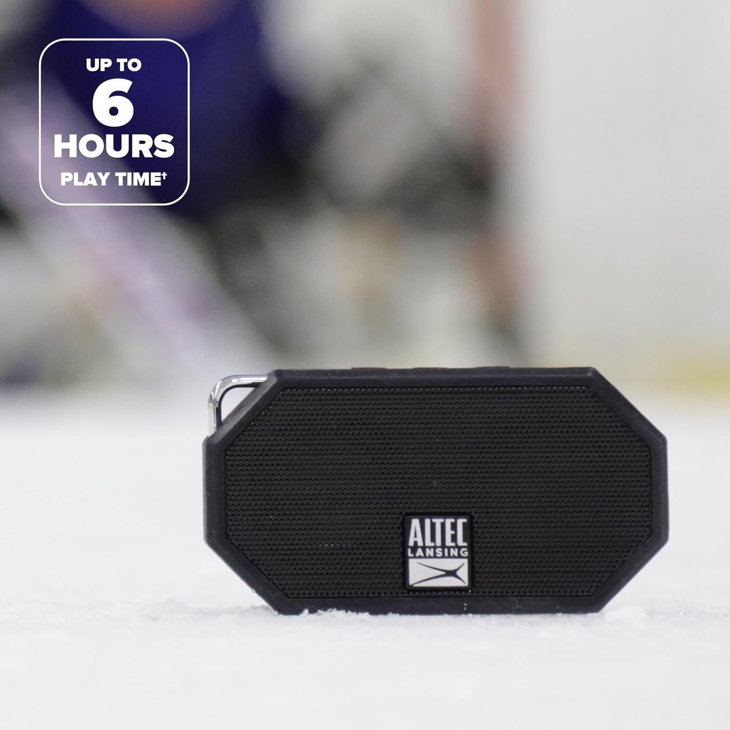 Altec Lansing Mini H2O - Waterproof Bluetooth Speaker, IP67 Certified & Floats in Water, Compact & Portable Speaker for Hiking, Camping, Pool, and Beach
