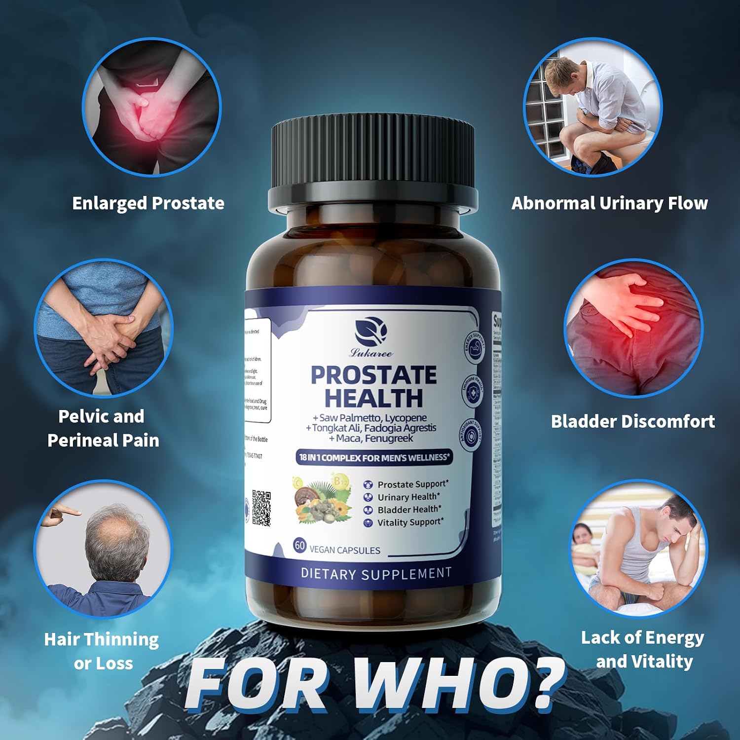 Prostate Health Supplements for Men - Urinary Tract Health