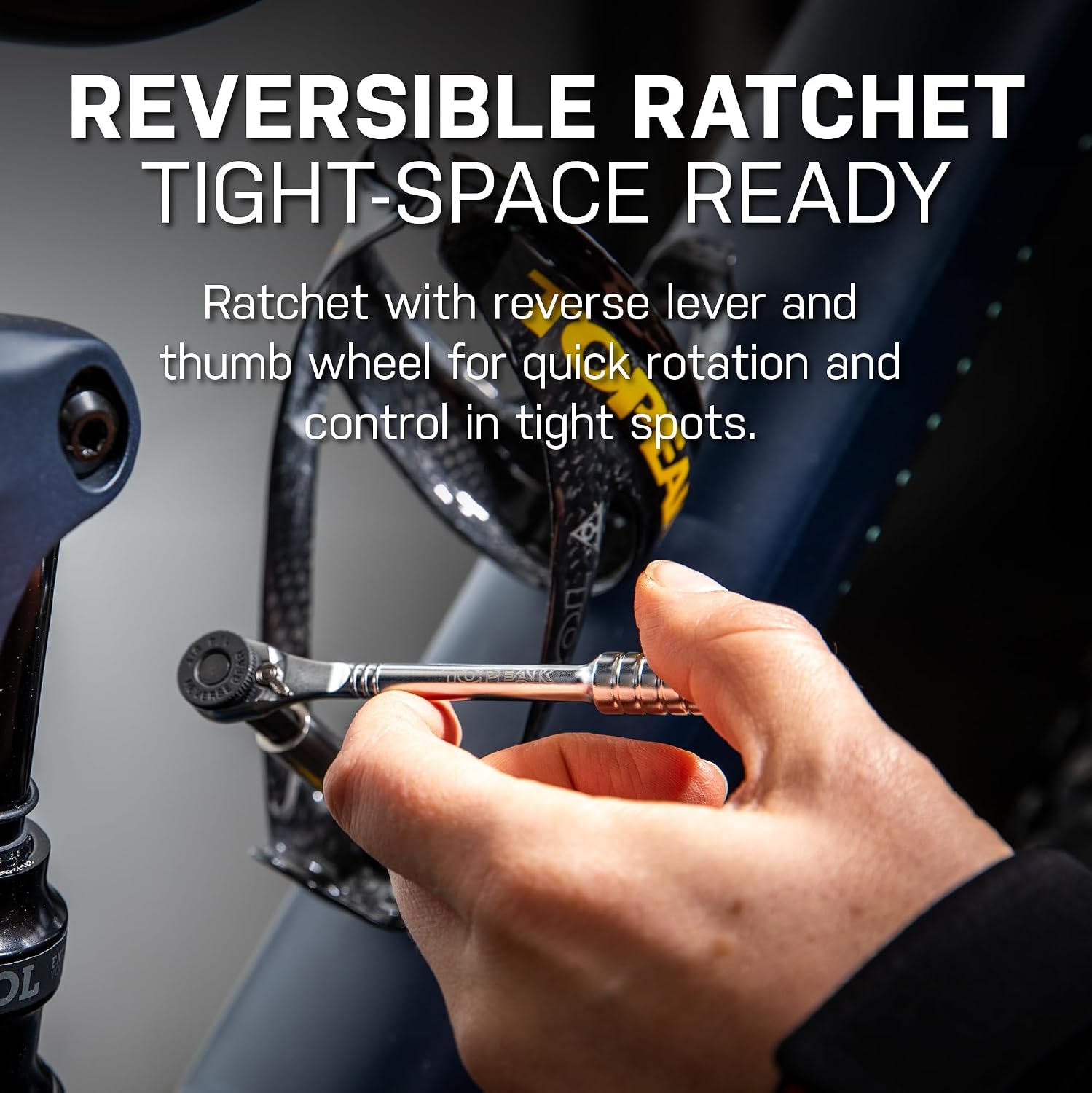 Topeak Ratchet Rocket Lite DX Bike Repair and Maintenance Tool, 16 Functions, Includes Nylon Bag, Black | bike-multifunction-tools