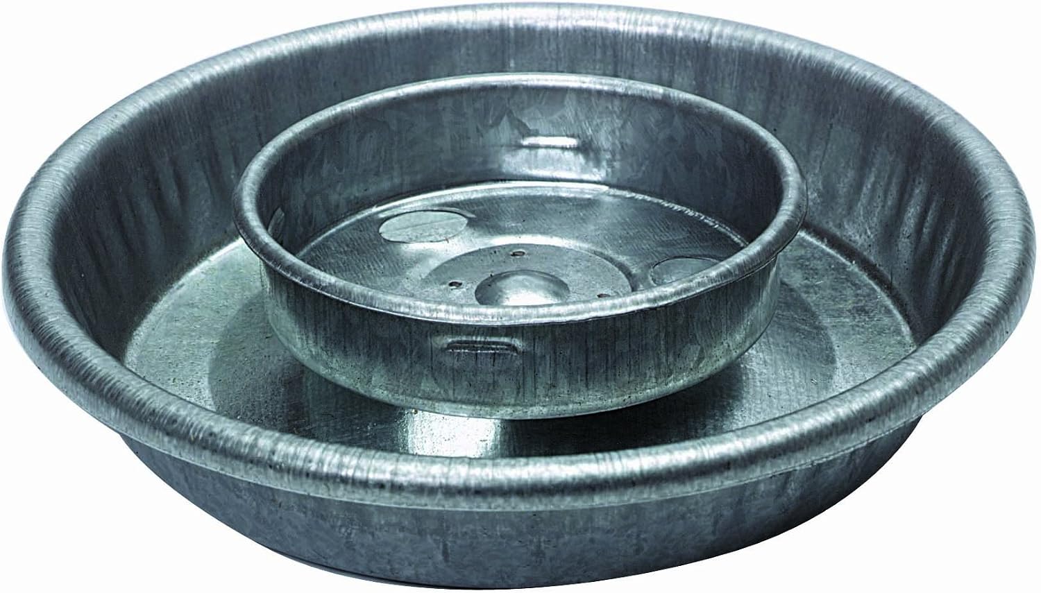 Baby Chick Waterer Base - Little Giant - Metal Waterer Base Jar, 1 Quart (Item No. 9826)