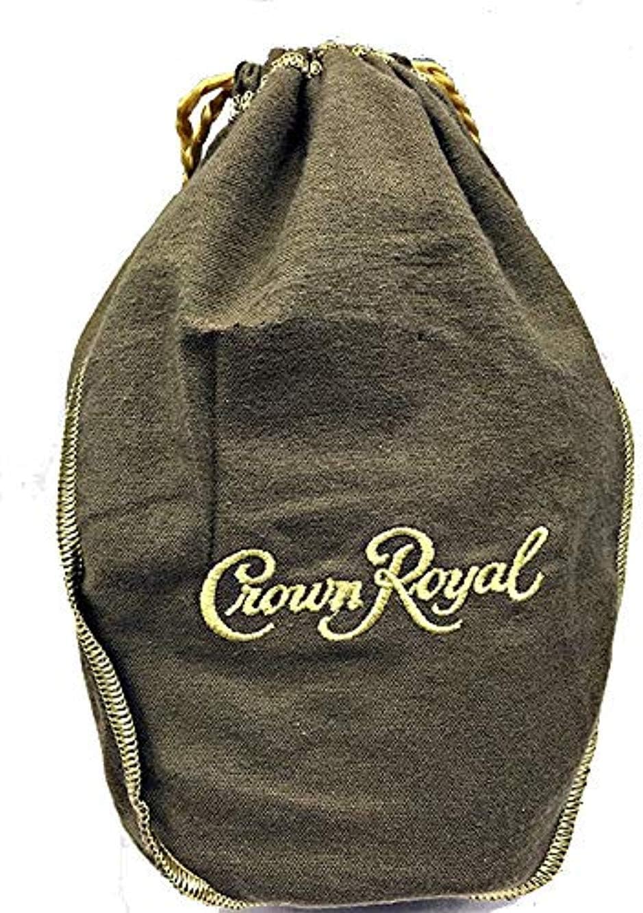 Crown Royal Bag with Drawstring | Tan - Vanilla