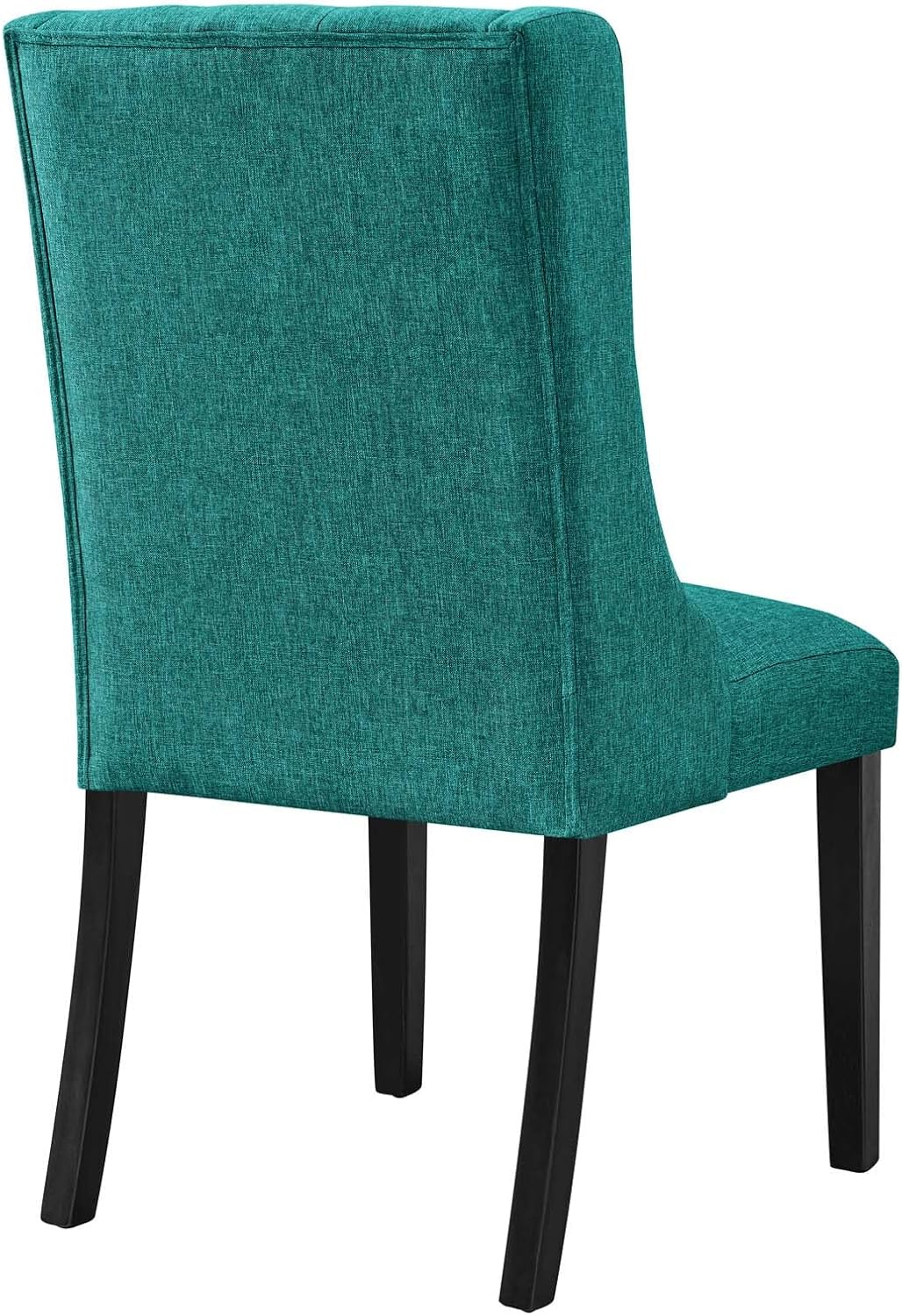 Modway Baronet Modern Tufted Upholstered Fabric Parsons Kitchen and Dining Room Chair in Beige