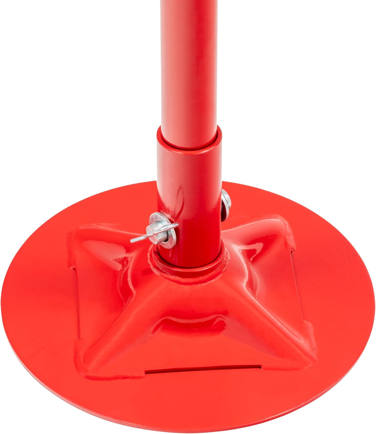 SUNEX TOOLS 6810A, Underhoist Support Stand with Foot Pedal, ¾ Ton Capacity, Large Base, Bearing Mounted Spin Handle, Height Adjustment Under Load, Lightweight, Supports Vehicle Components Only