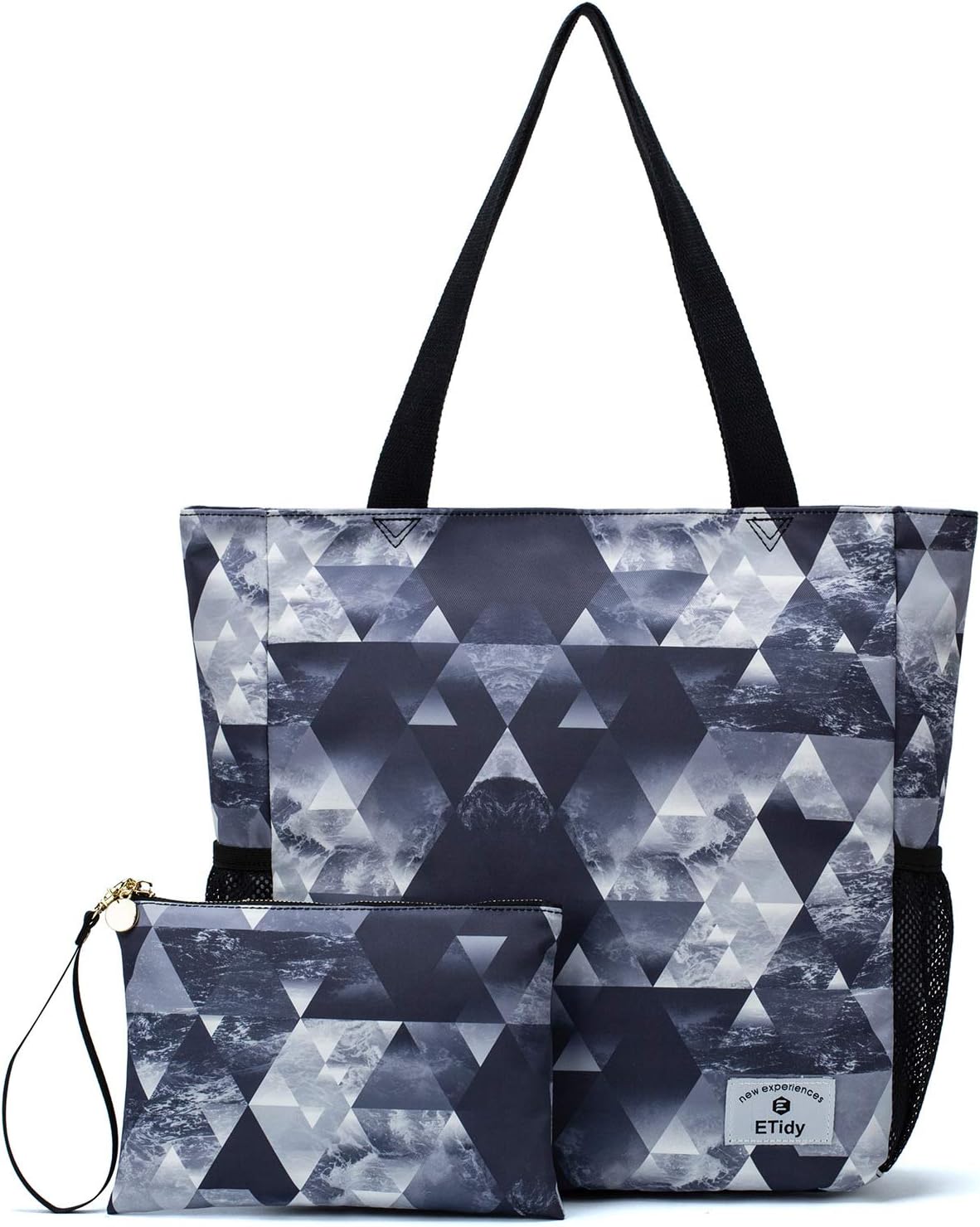 ETidy Large Capacity Foldable Tote Bag With Zipper
