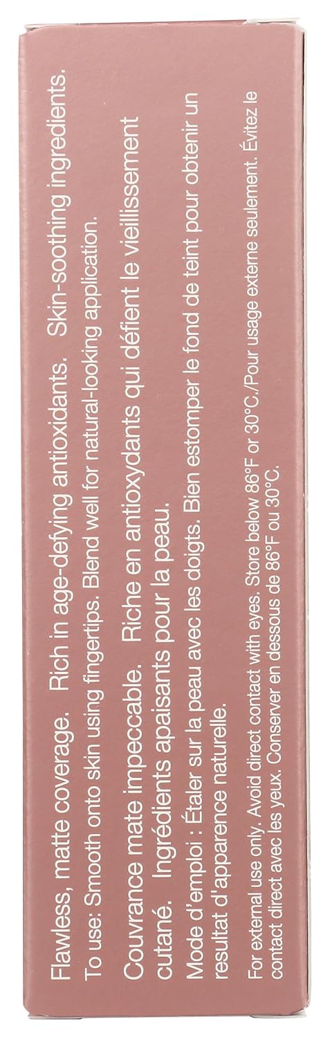Mineral Fusion Full Coverage Liquid Foundation (Cool 1, Fair), 1 Fl Oz