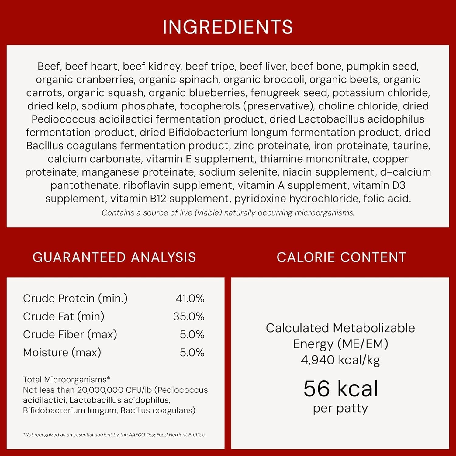 Stella & Chewy’s Freeze Dried Raw Dinner Patties – Grain Free Dog Food, Protein Rich Stella’s Super Beef Recipe – 5.5 oz