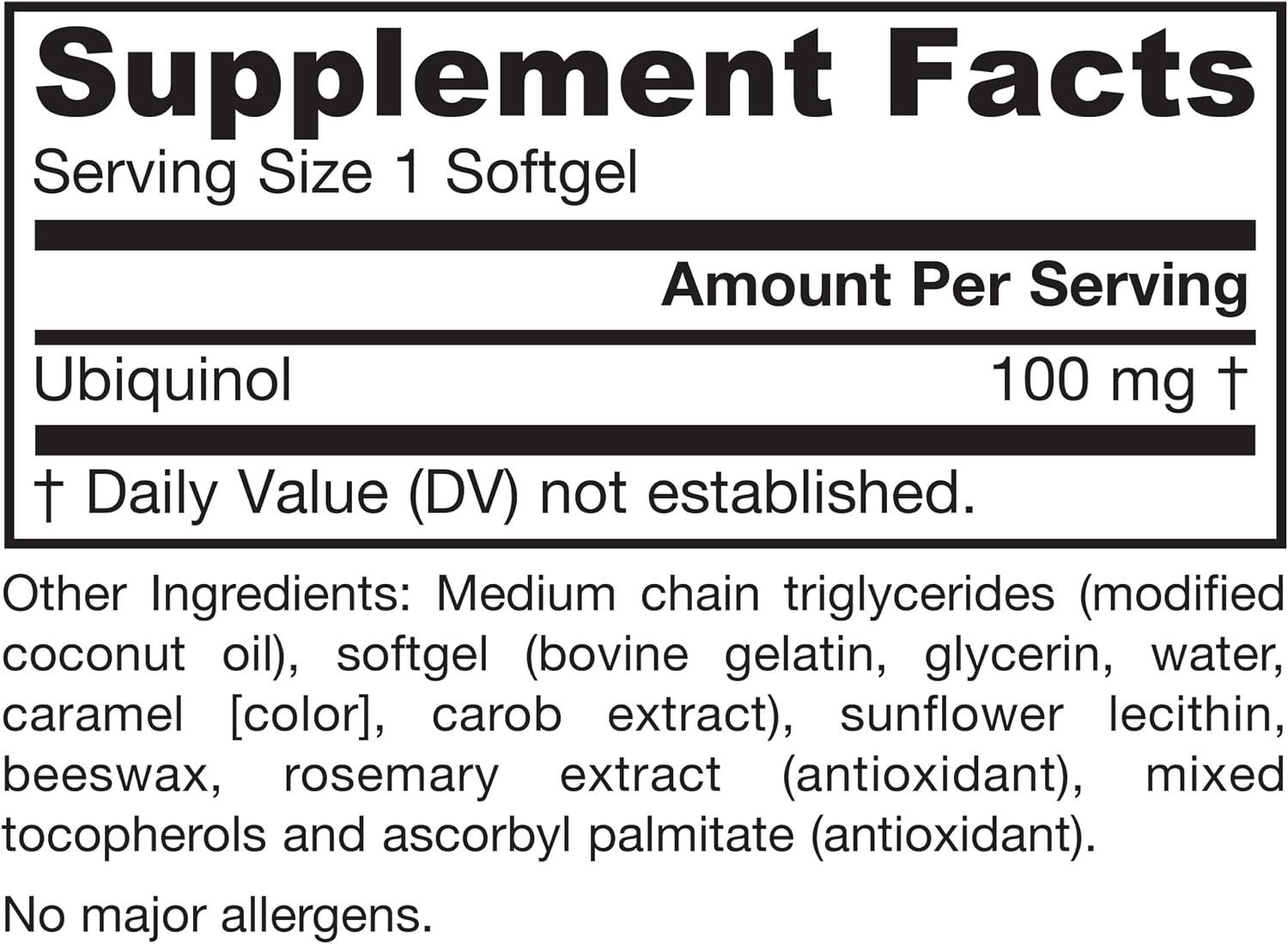 Jarrow QH-Absorb Ubiquinol 100mg CoQ10, Heart Health, 120 Softgels | High Absorption, Supports Mitochondrial Energy Production & Healthy Cardiovascular Function, Dietary Supplement
