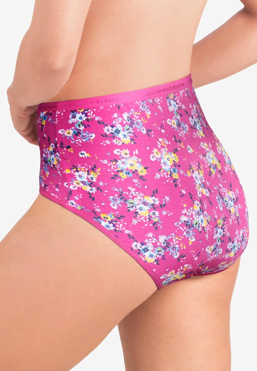 Comfort Choice Full Coverage Cotton Brief 10-Pack