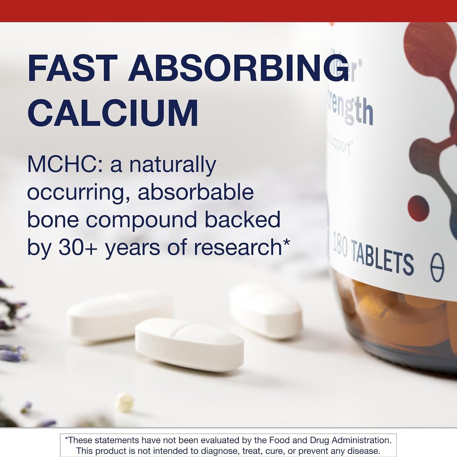 Metagenics Bone Builder Extra Strength - Microcrystalline Hydroxyapatite Concentrate (MCHC) with Calcium & Phosphorus - Supports Bone Density & Strength - Non-GMO & Gluten-Free - 90 Tablets
