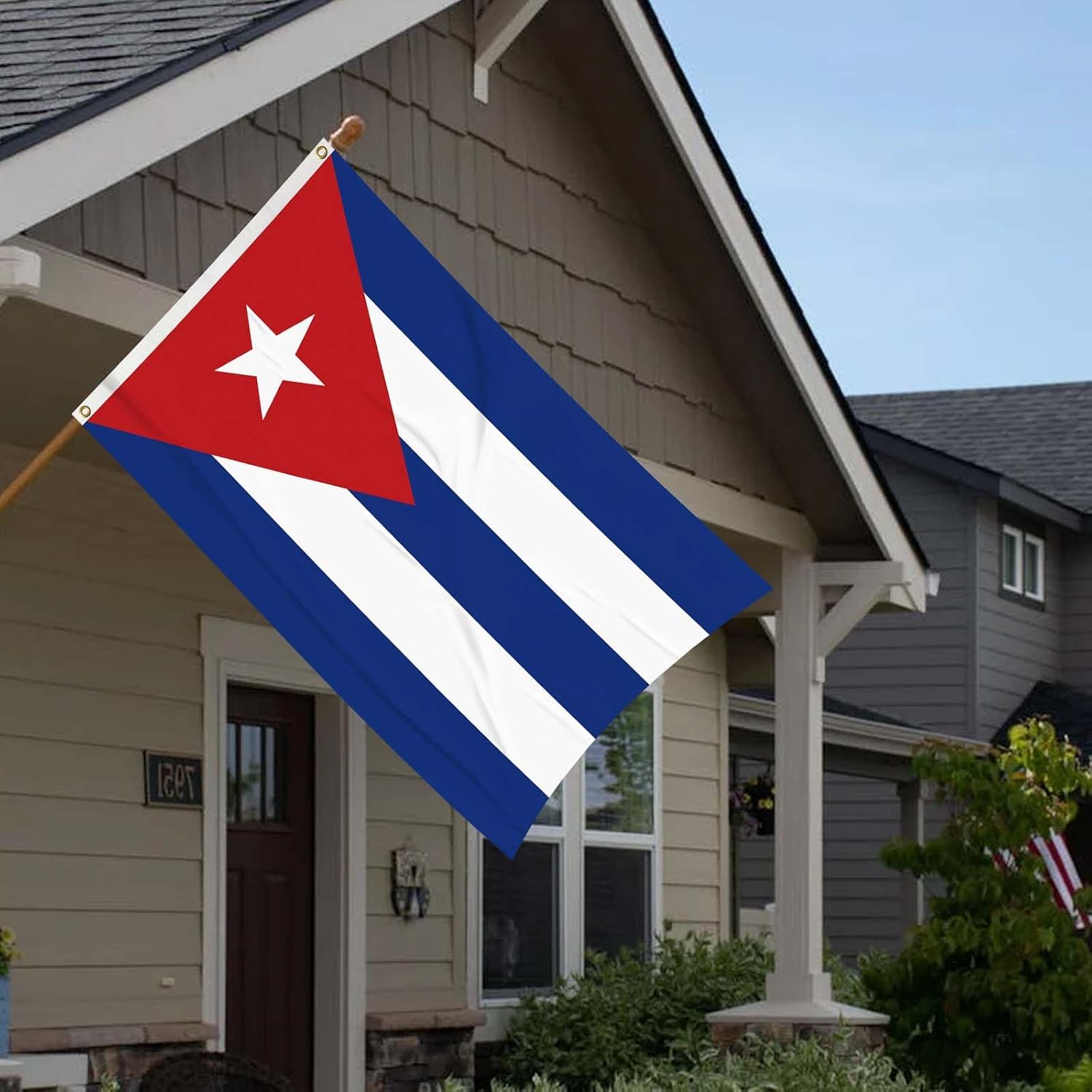 Nicaragua Flag Nicaraguan National Banner 3X5 FT Indoor Walls, Outdoor | Gardens, Decks, Car,Nicaragua Flags Decorations
