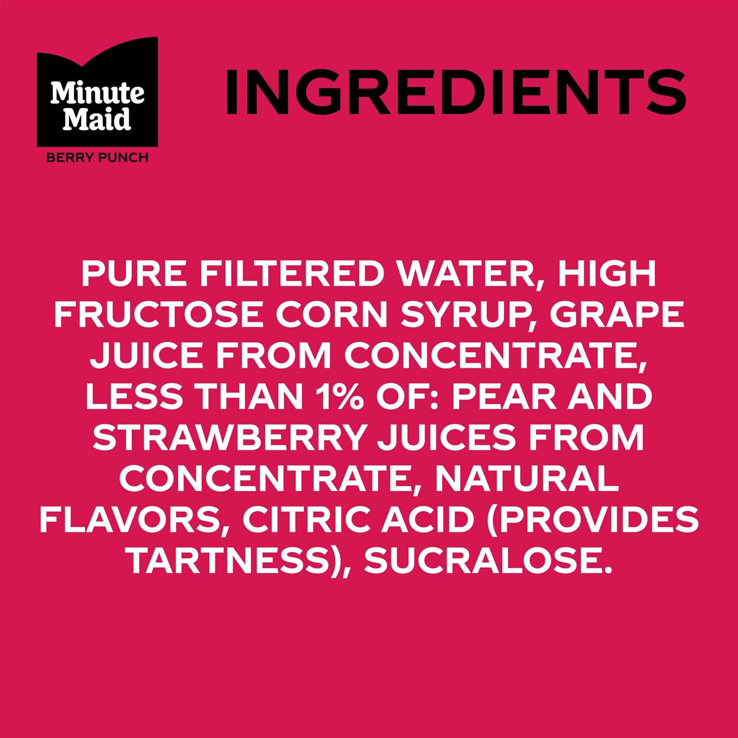 Minute Maid Premium Fruit Punch, 59 Fl Oz