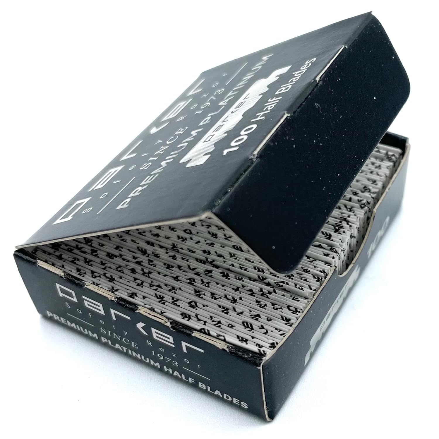 Parker 100 Platinum Single Edge Razor Blades for Barber Straight Razors