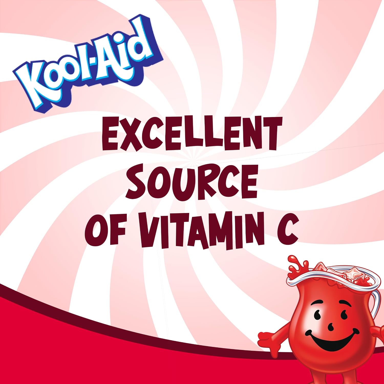 Kool-Aid Drink Mix, Tropical Punch, 19 oz | for Flavorful Hydration and Shareable Refreshment Good Source of Vitamin C, Caffeine Free Gluten Free