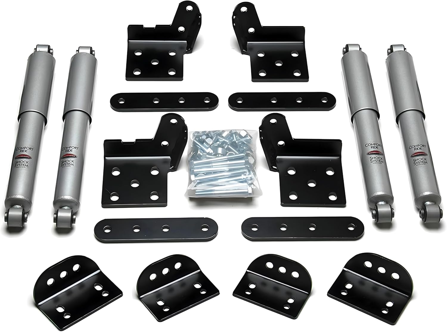 Roadmaster 2460 Comfort Ride Shock Absorber System Compatible with Trailers with 3" Diameter Axles | Reduces Bounce & Sway for Smoother