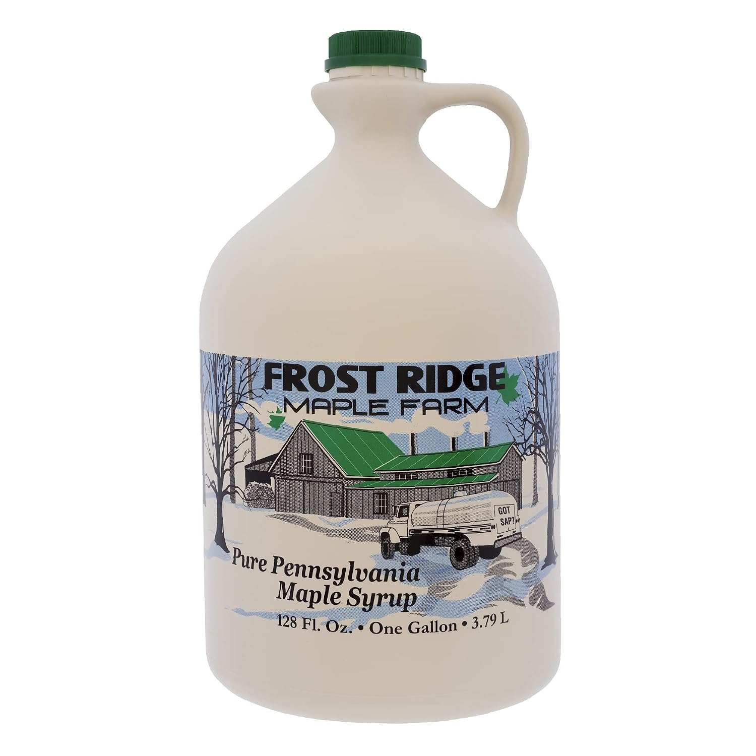 Frost Ridge Maple Farm, Organic Maple Syrup, Grade A, Quart (32 FL OZ), Medium Amber Rich