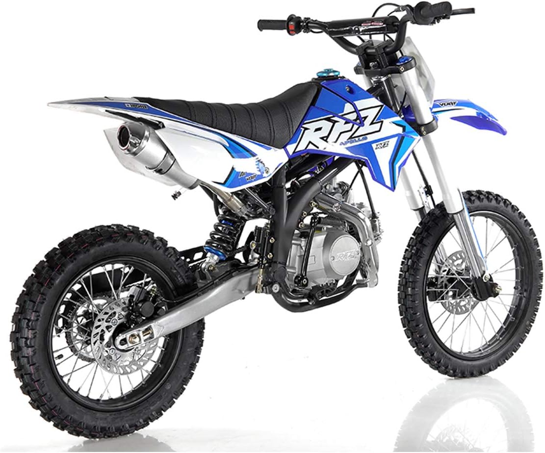 125cc Dirt Bike Pit Bike Adults Dirtbikes Pitbikes 125 Dirt Pit Bike (Blue)