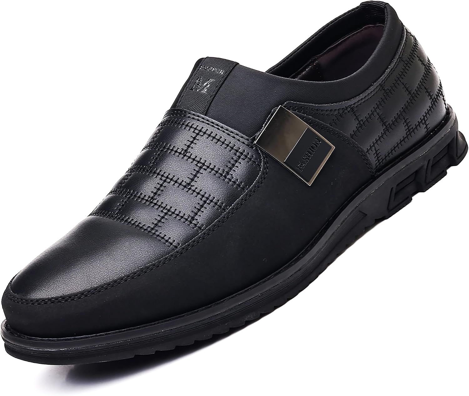 COSIDRAM Mens Casual Shoes Dress Sneakers Loafers Comfort Walking Shoes | Lightweight slip-on for hassle-free wear. Cloud-like comfort, sock-friendly fit for daily & semi-formal occasions.