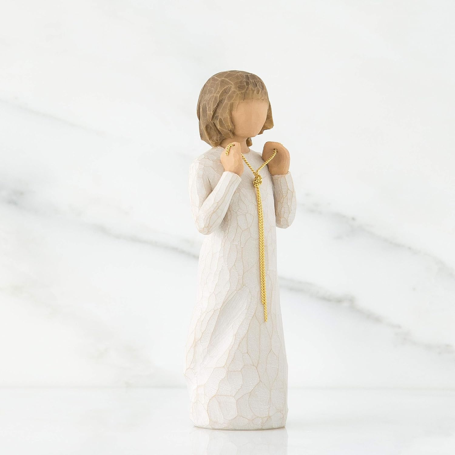 Willow Tree Lavender Grace, Sculpted Hand-Painted Figure | Cast from a Susan Lordi Original Carving, Thoughtful Keepsake Gift for Loved Ones, Celebrations and Moments of Comfort