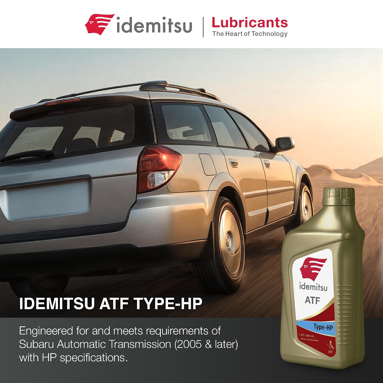 Idemitsu ATF Type HP Transmission Fluid for Subaru – 5 Quart