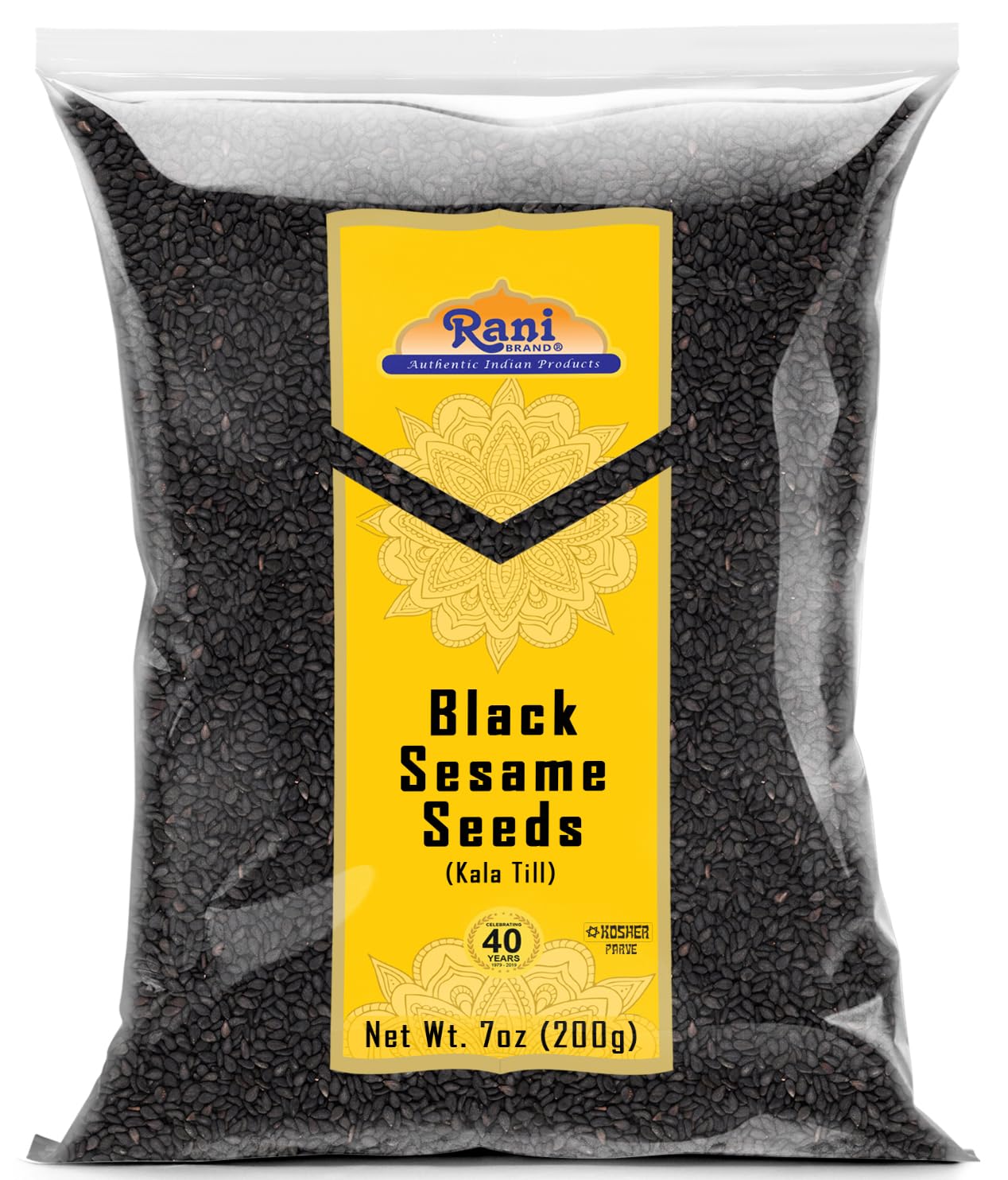 Rani Sesame Seeds Whole Brown, Raw (Till) 28oz (800gm) ~ All Natural | Gluten Friendly | NON-GMO | Vegan | Indian Origin