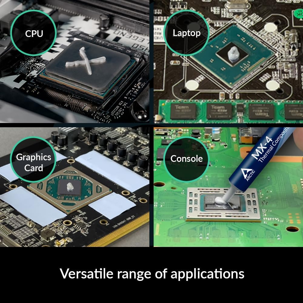 ARCTIC MX-4 (4 g) - Premium Performance Thermal Paste for All Processors