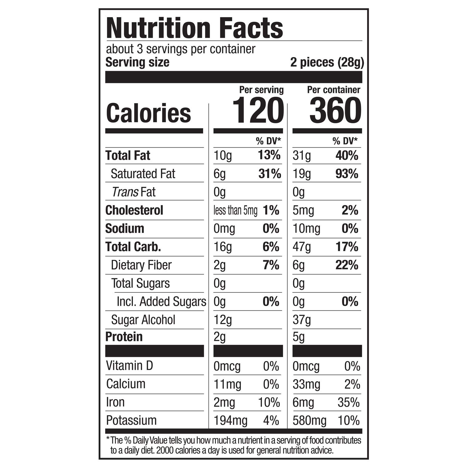 Russell Stover Sugar Free Dark Chocolate Medallions, 3 oz. Bag (270215)
