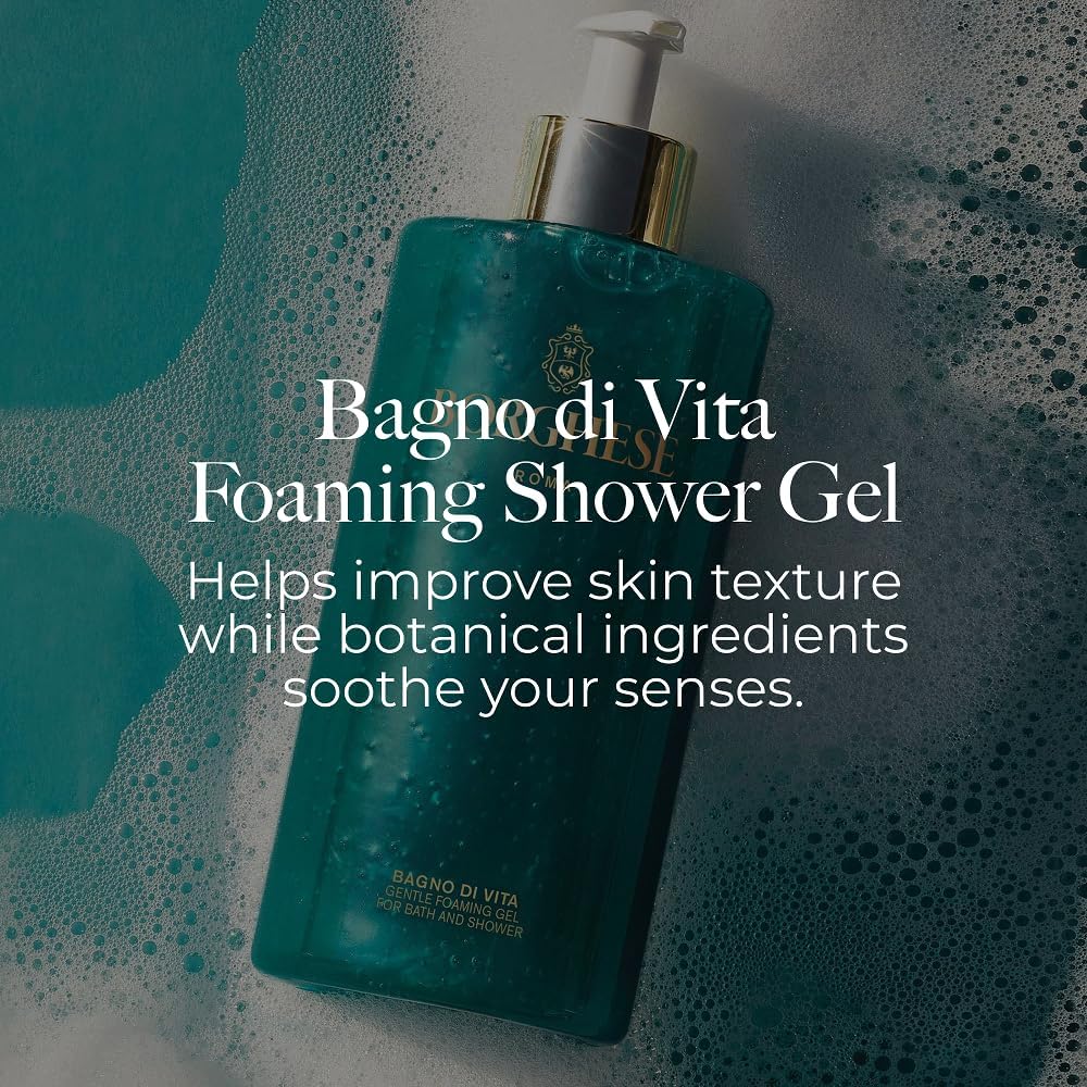 Borghese Bagno di Vita Gentle Foaming Gel for Bath and Shower - Body Wash